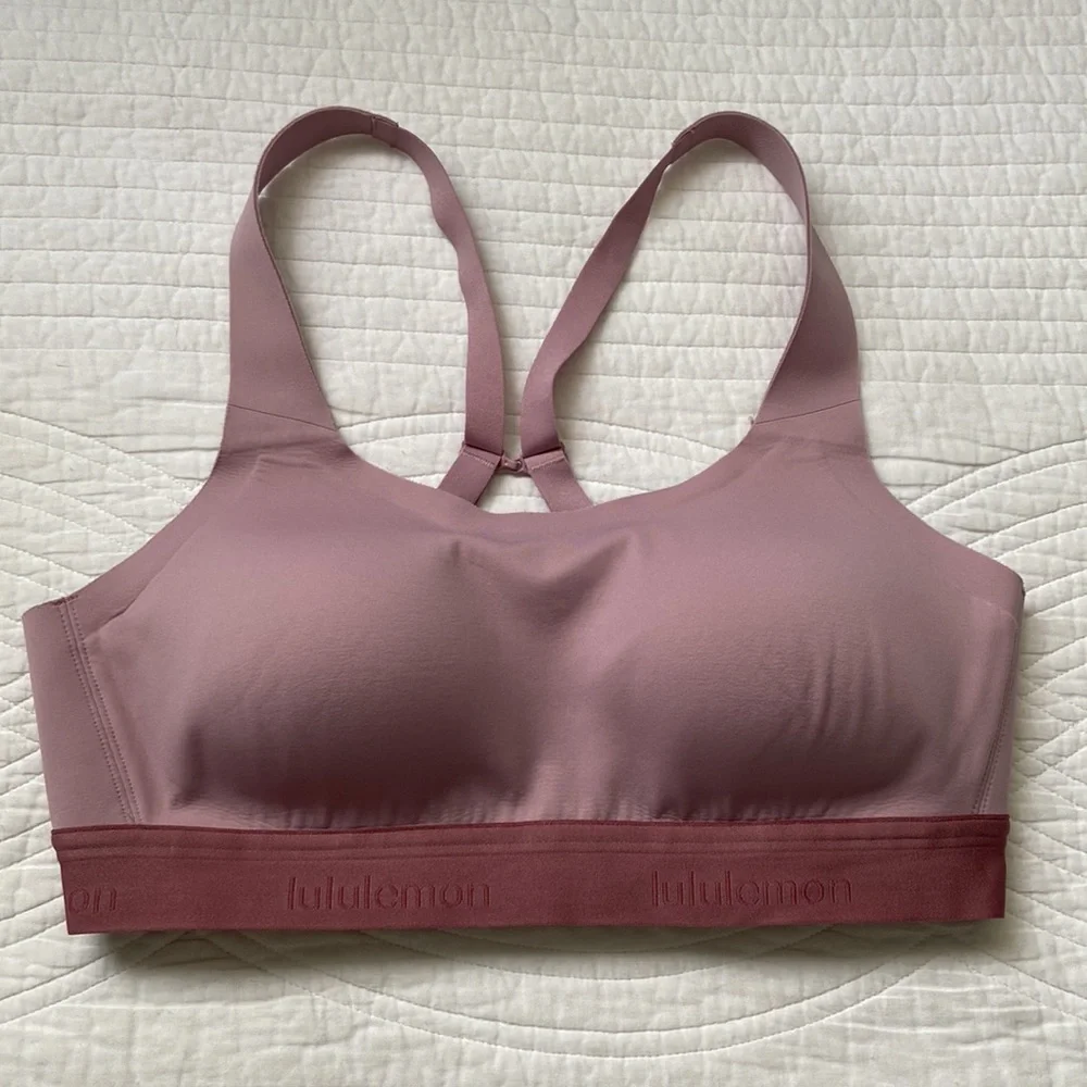 Lululemon Fine Form Bra Rose Blush 34B - Picture 3 of 15